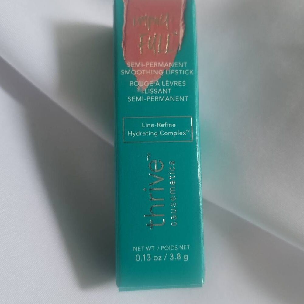 Thrive Causemetics Impact FULL Lipstick SISSY Semi Permanent Vegan, NIB